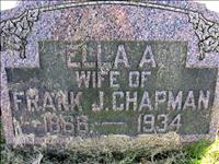 Chapman, Ella A